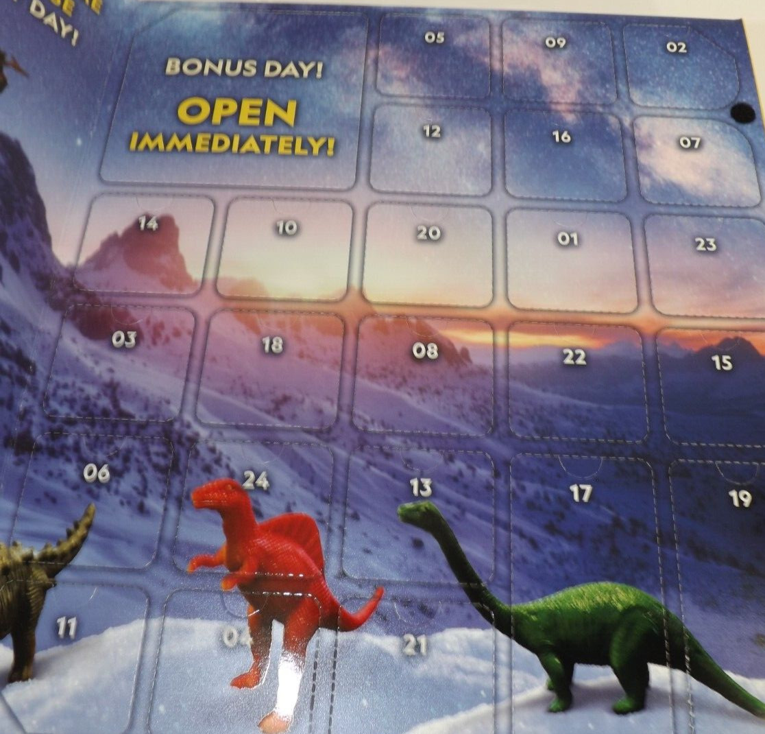 National Geographic 🦖Dinosaur Advent Calendar – 24 Dinosaurs ! STEM learning !