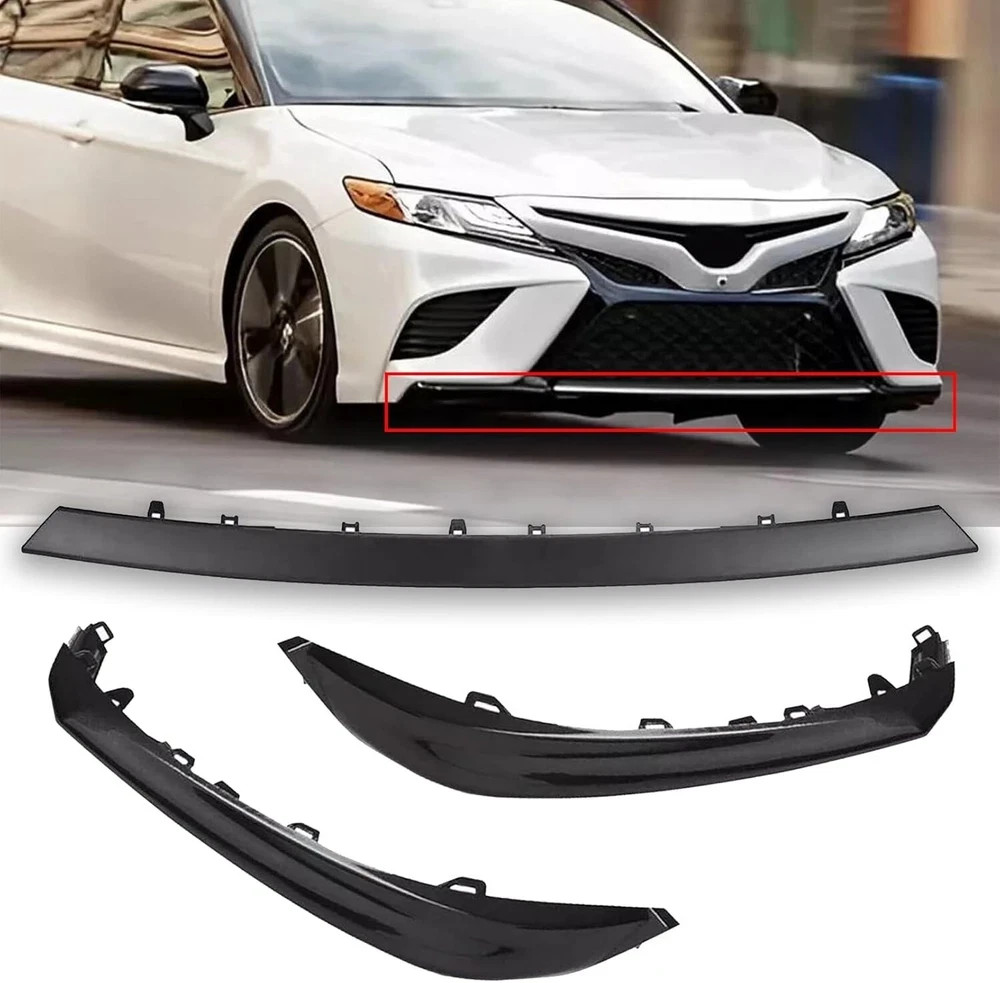 Front Bumper Lower Grille Trim Molding Fit for Toyota Camry SE XSE 2018 2019 202