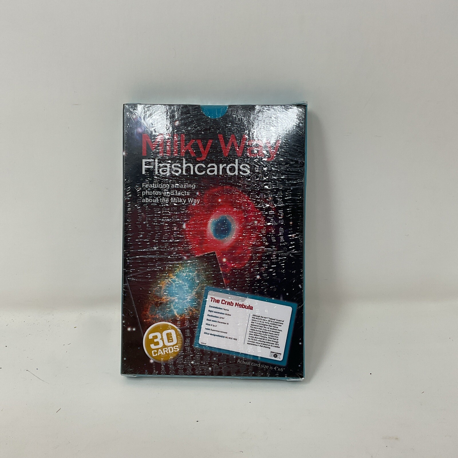New Space And Beyond Box Milky Way Galaxy 4 X 6 Flash Cards Vintage 90s