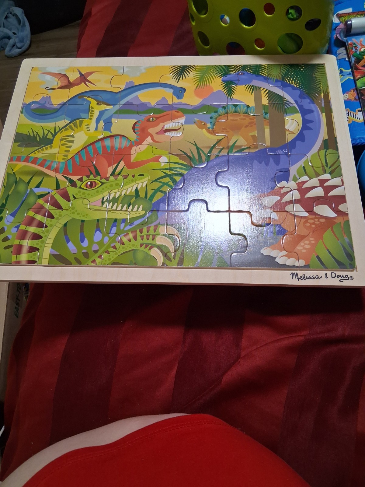 Melissa & Doug, Bendon Educational Toy Set – Puzzles, Cards, Dinosaurs