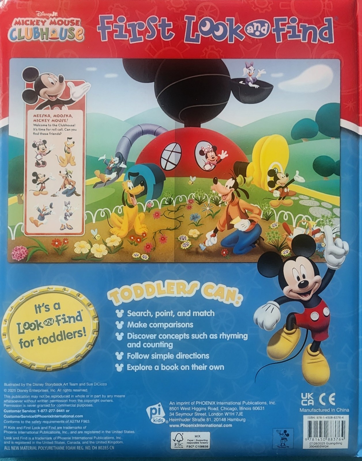Mickey Mouse Clubhouse: The Great Spring Hunt! — A Look and Find Adventure