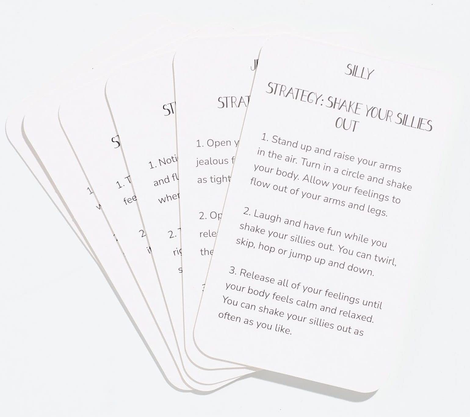All The Feels Feeling Cards For 20 Feeling Cards 20 Brain-Based Coping 2 And Up