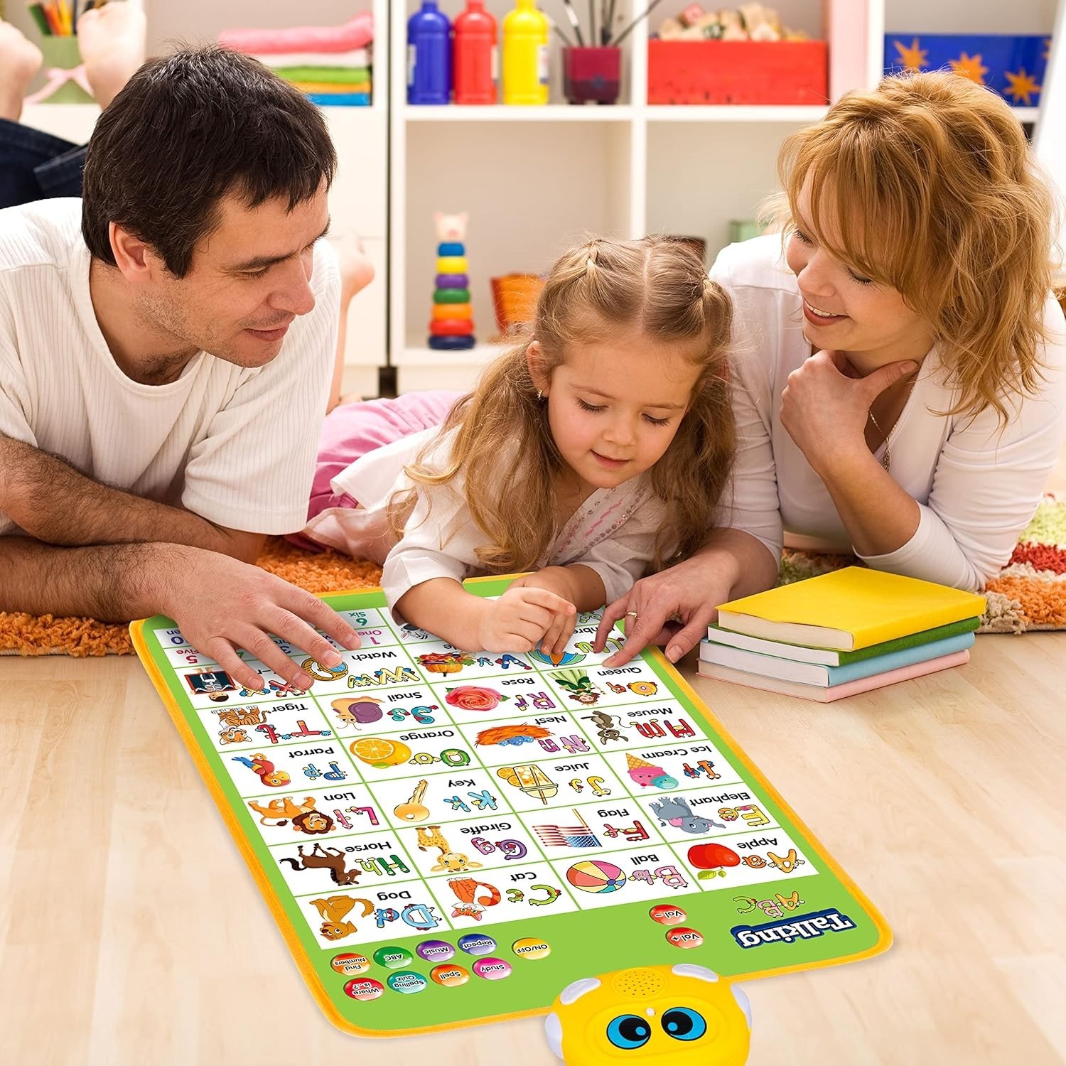 Interactive Electronic Alphabet Wall Chart for Toddler Learning – 24×16 inches