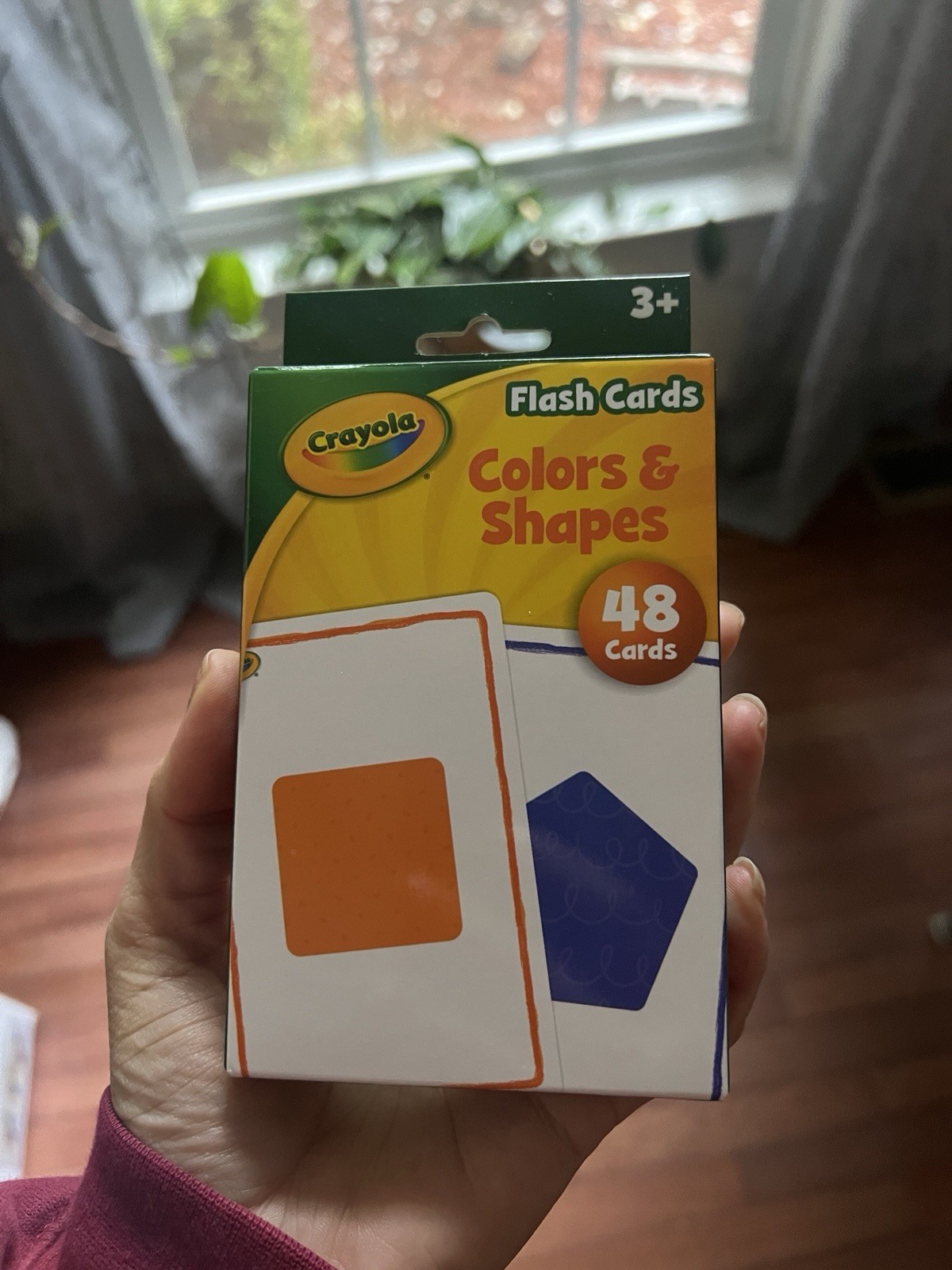 Crayola Colors & Shapes Flash Cards Set, 48 Cards, Ages 3+ Years lot of 6