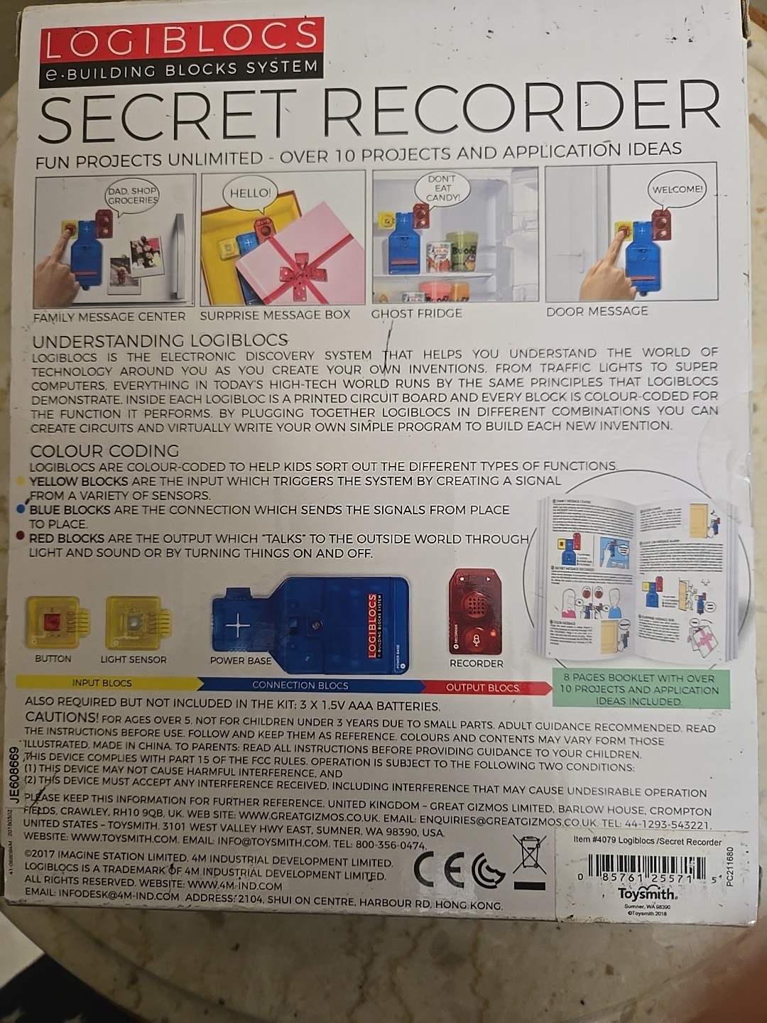 Secret Recorder (Build Over 10 Custom Circuit Systems) New In Sealed Box.