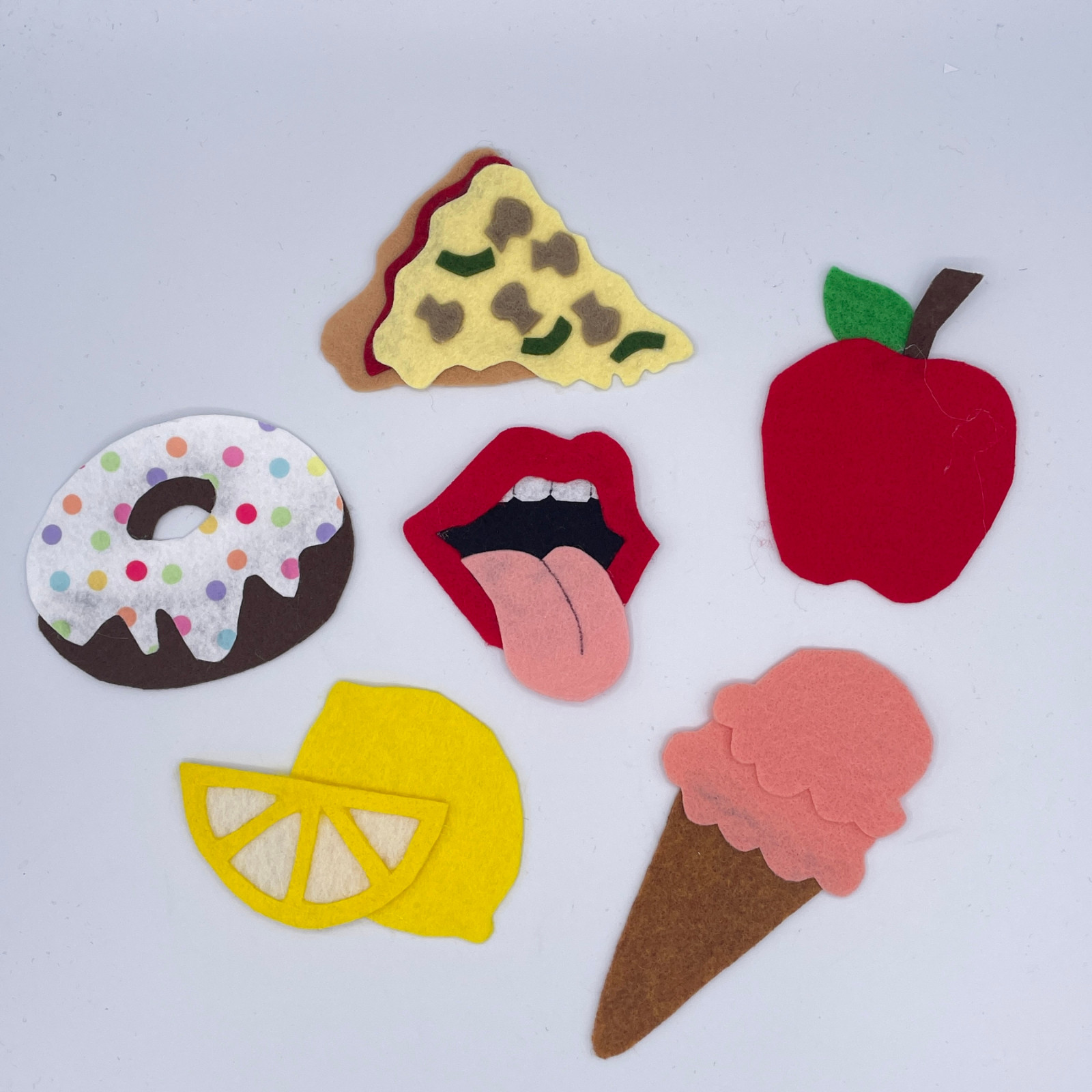My Five Senses Felt Story Set for Felt or Flannel Board Play
