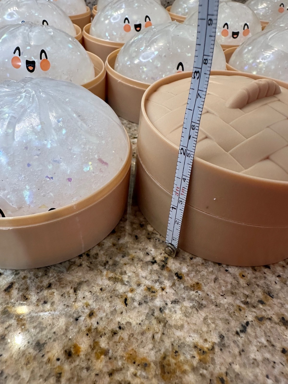 Rare Holographic Glitter Squishy Dumpling