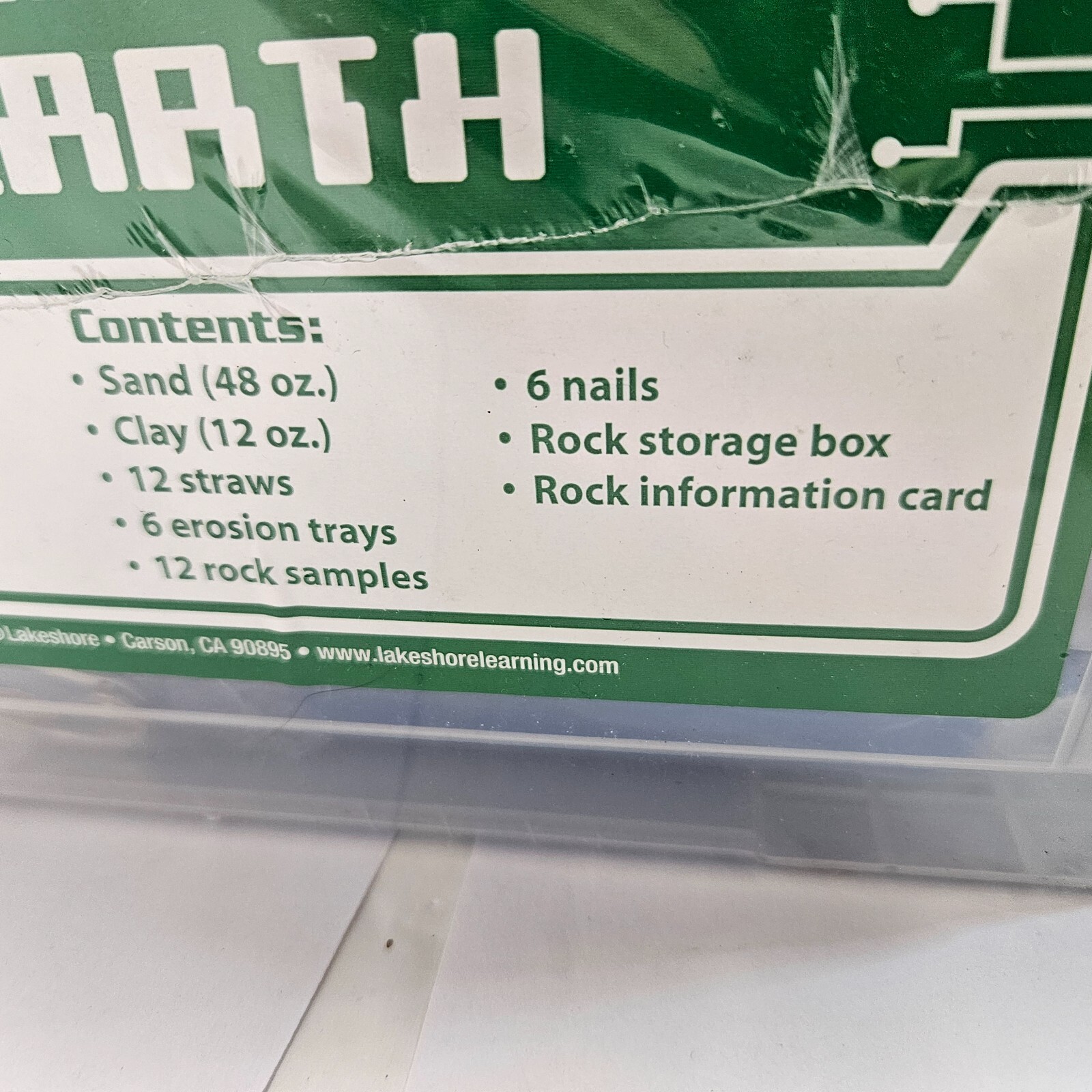 Lakeshore Learning Science Activity Tub Properties Of Earth DD357 Ages 9+