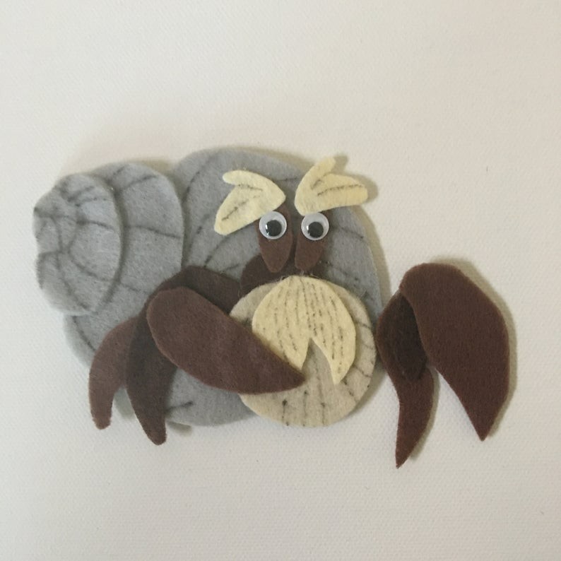 Rockin’ With the Puffins – Handmade Felt Pieces for Felt or Flannel Board Play