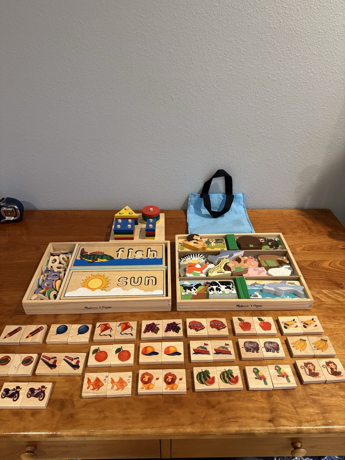 Large set of children’s educational play toys, activities, games, vintage & new