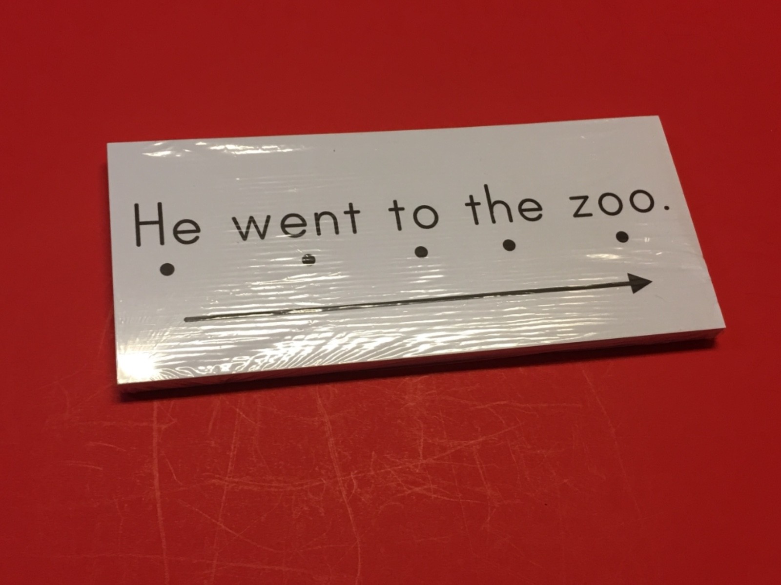 Sight Words Sentence Reading Cards. 30 cards