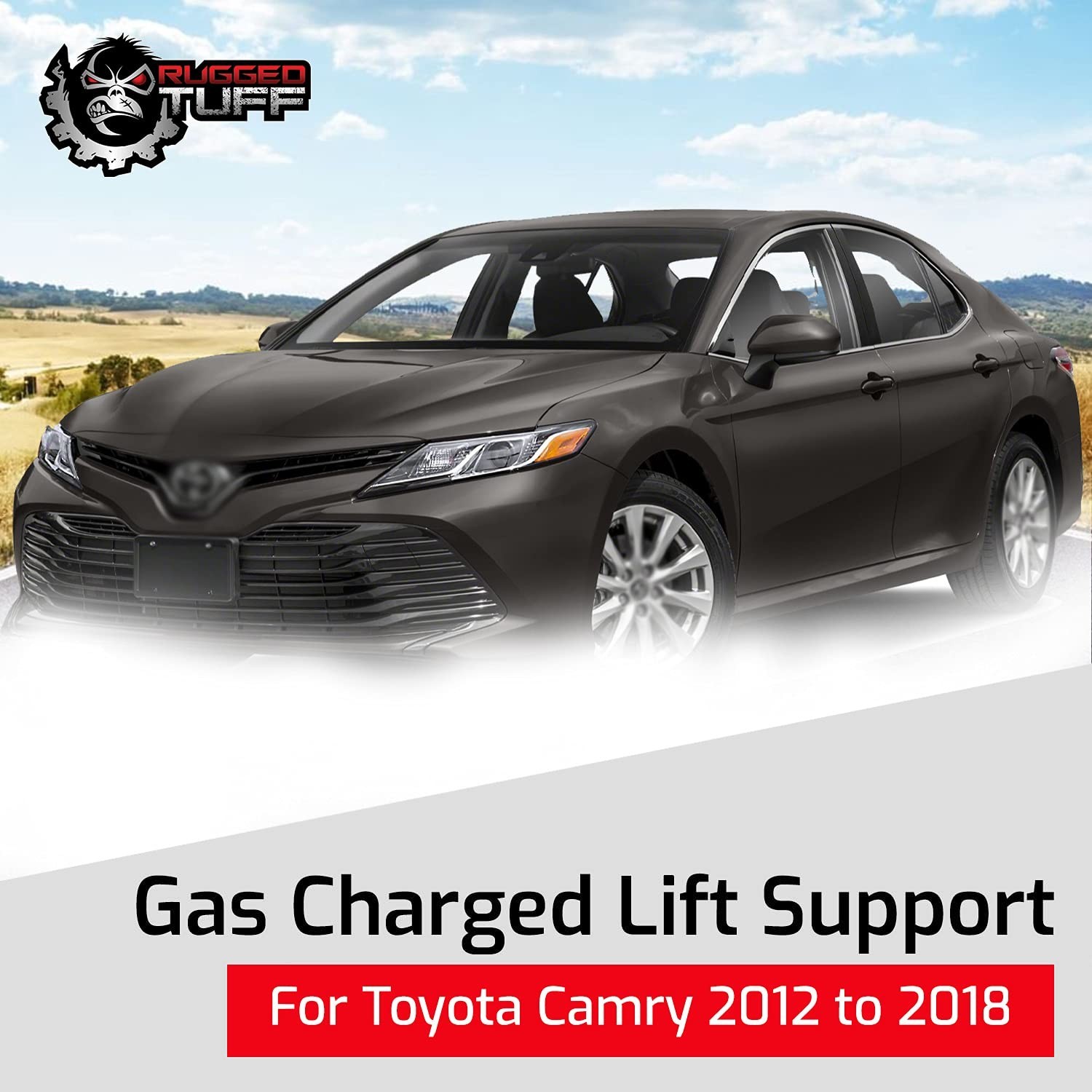 Front Hood Lift Support Shocks Struts for 2012-2017 Toyota Camry and 2013-201…