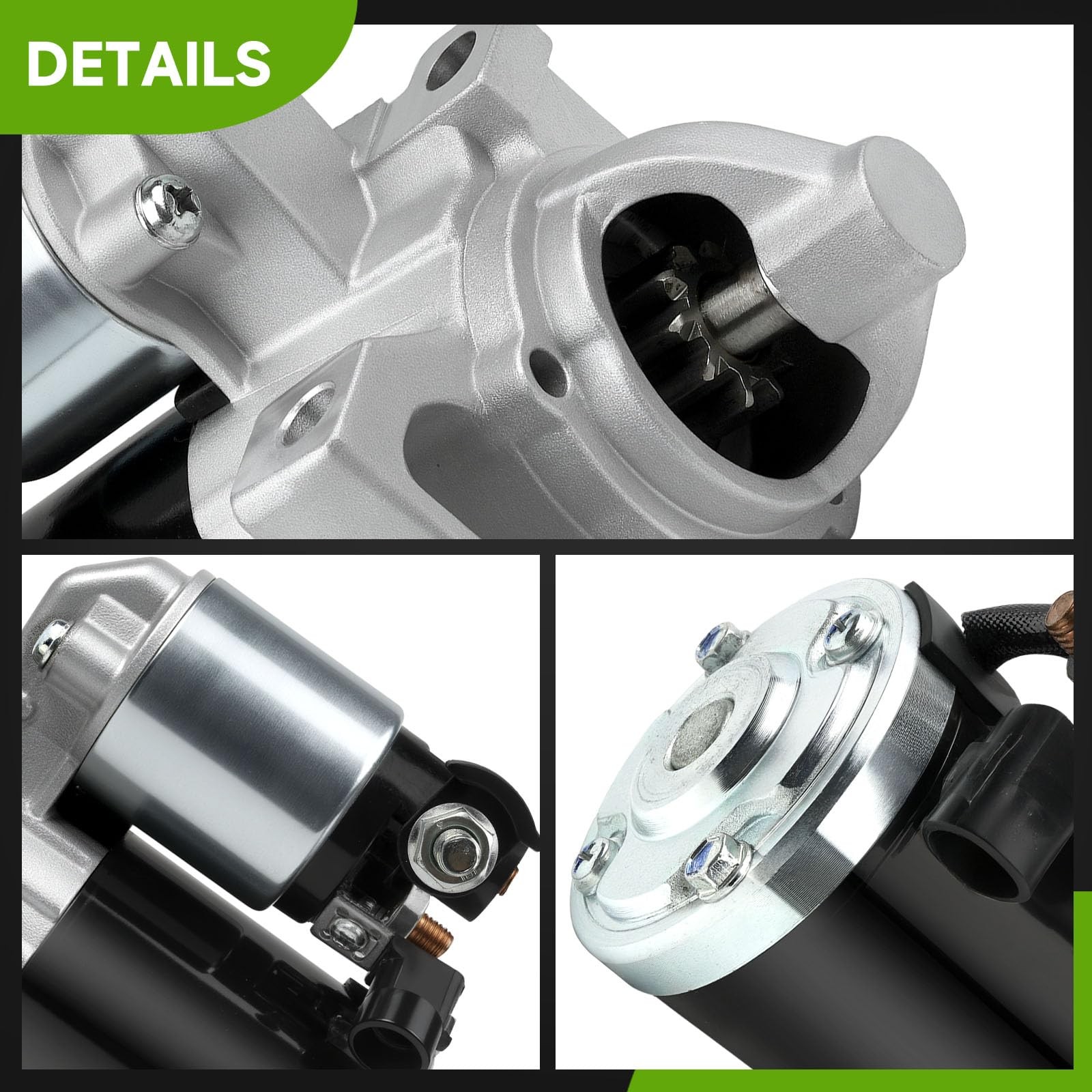 New Starter Compatible with 2014-2016 Chevrolet Silverado 1500, Tahoe,…
