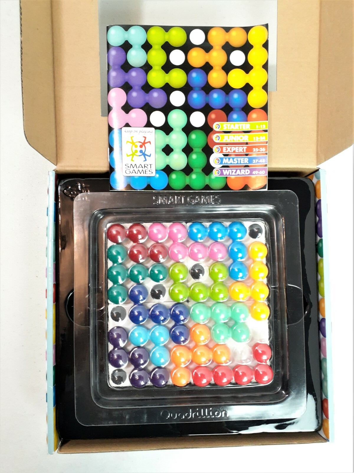 Quadrillion Smart Games Countless Challenges Award Winning MultiLevel Logic Game