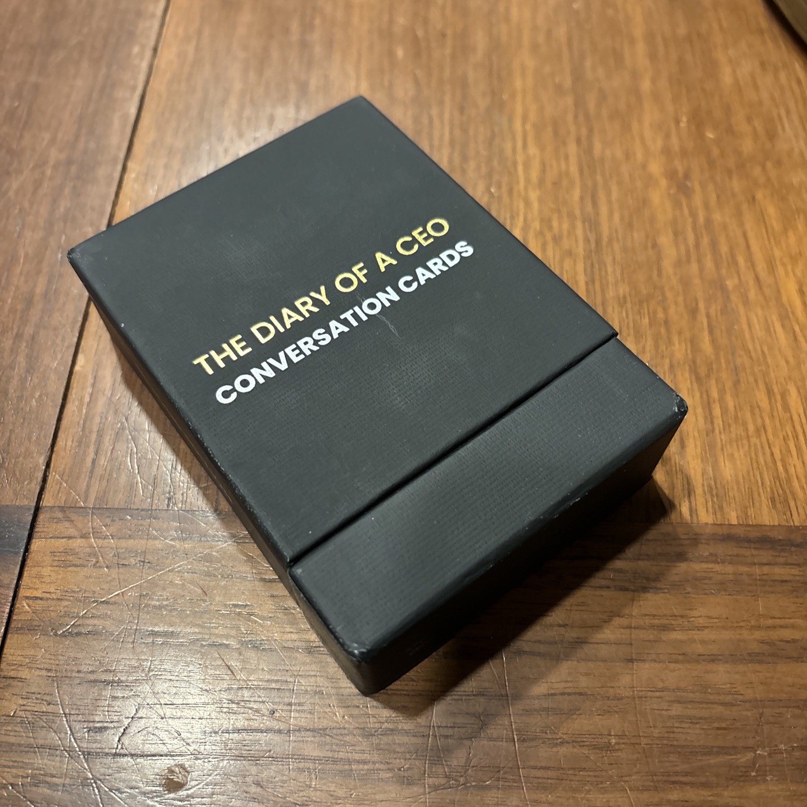 The Diary Of A CEO Conversation Cards Second Edition