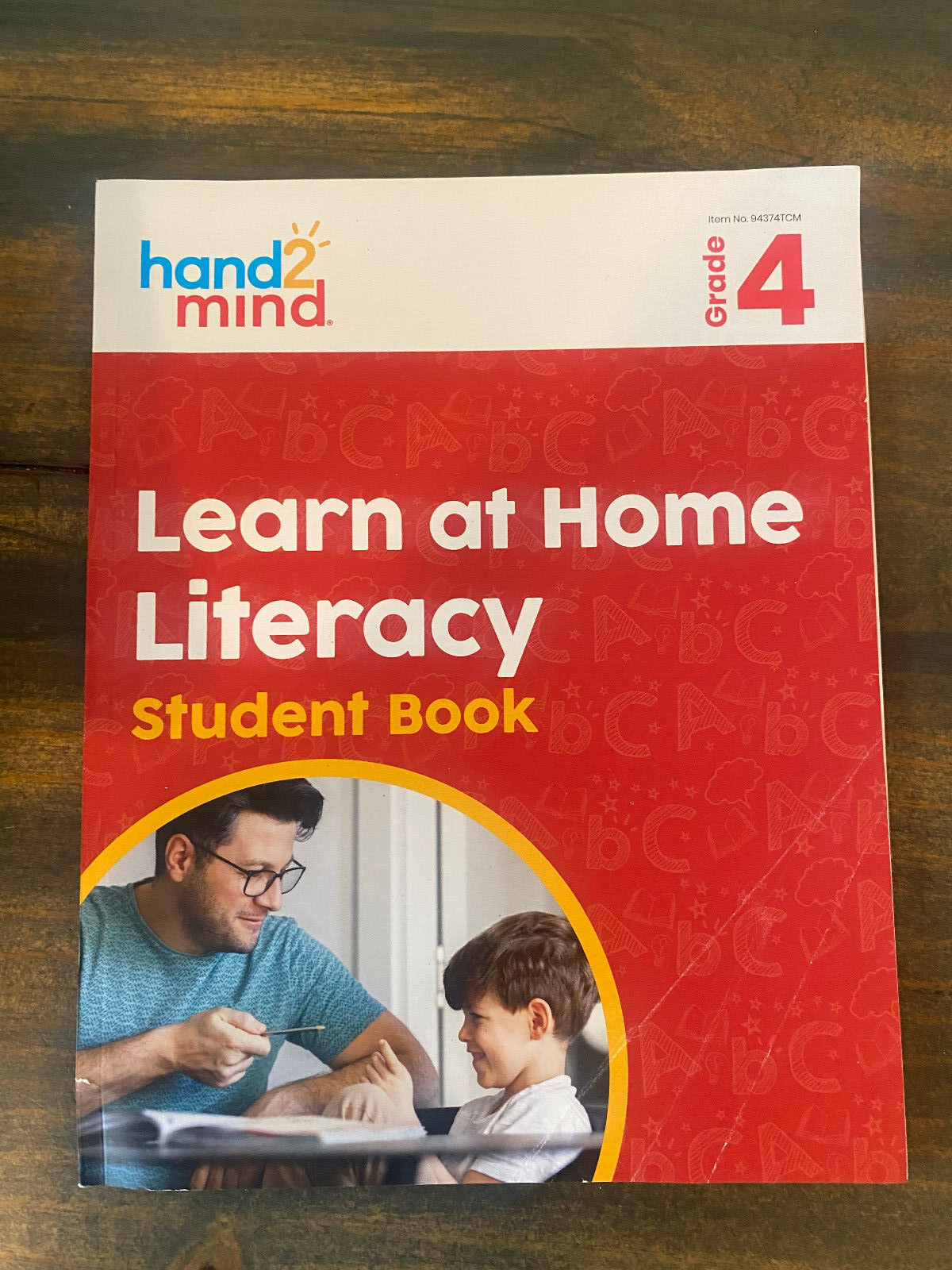 Hand2Mind Grade 4 Learning at Home Literacy Student Book Clean Pages No Writing