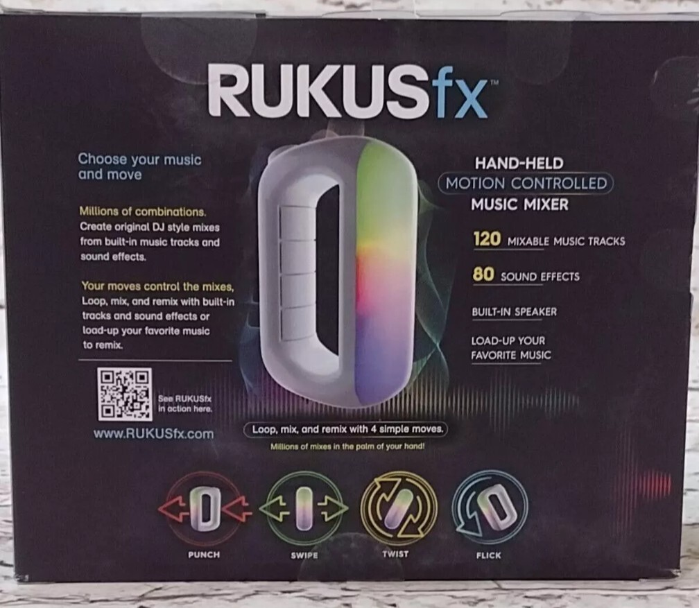 Just Play F23 Rukus fx Pro 2.0 46808 Electronic Game NIB Never opened