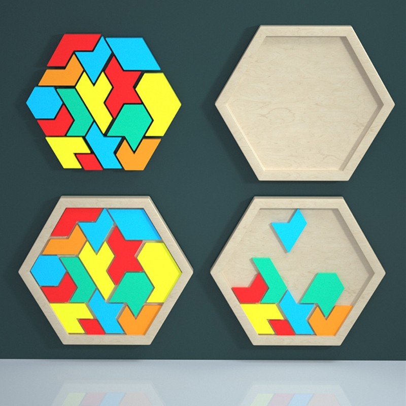 Simulated 3D Educational Puzzle Mold Suitable for Children Aged 3 and Above