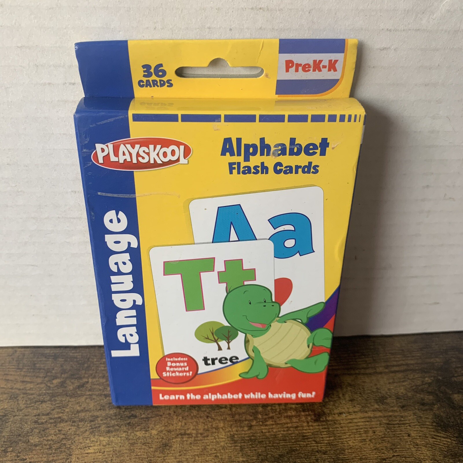 Playskool Flash Cards – First Words  PreK-K Language Skills 36 Cards