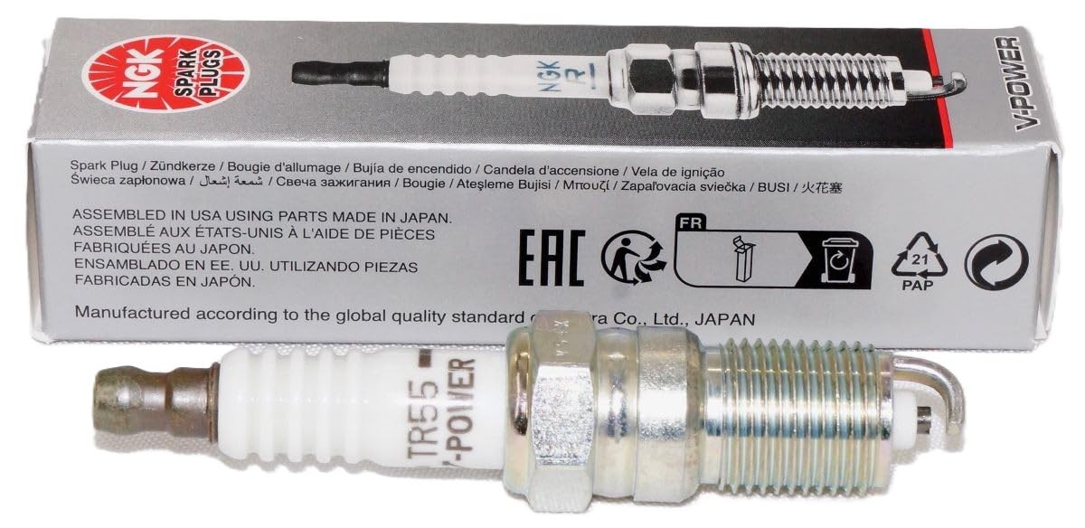 NGK 3951 Spark Plugs TR55 (8 Pack)