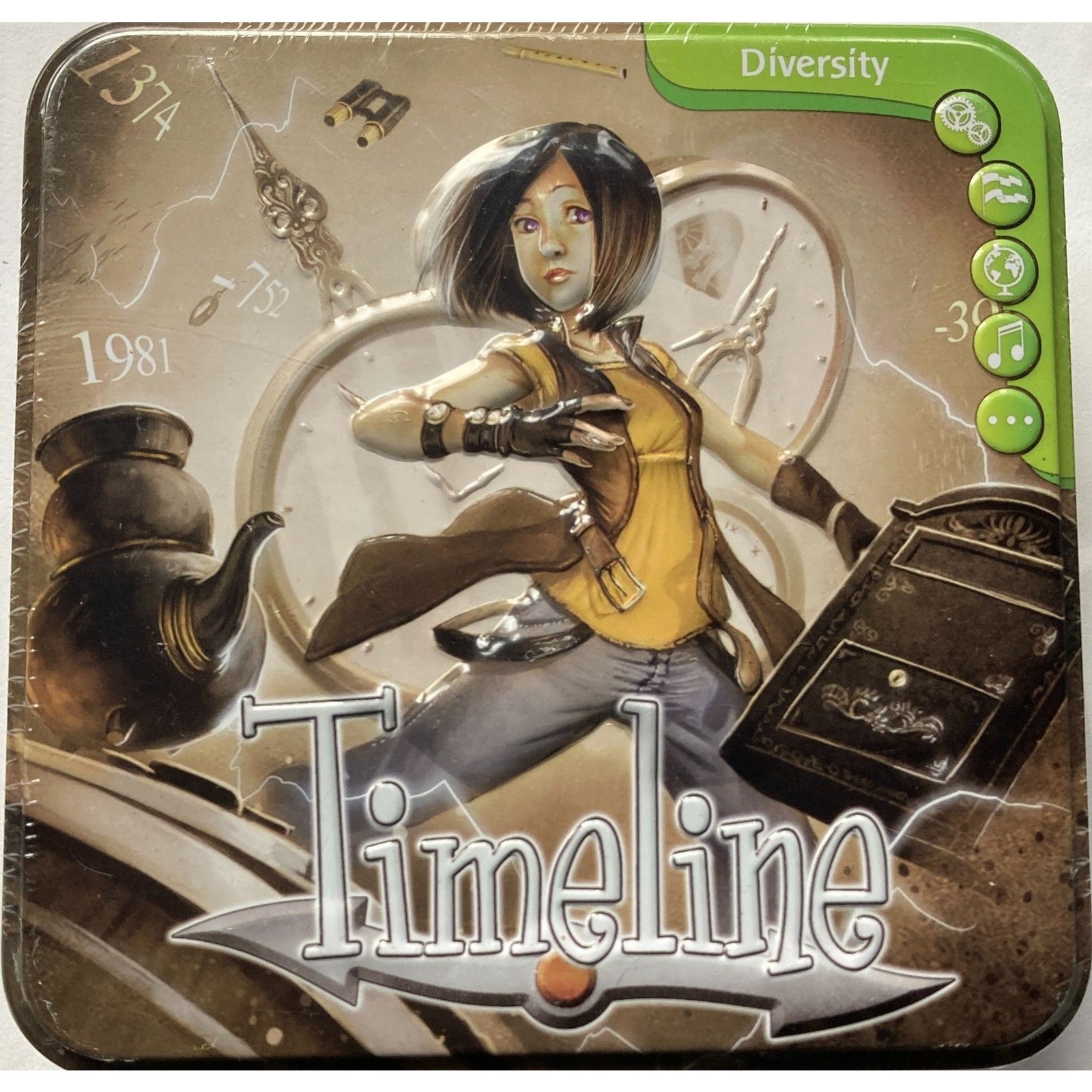 Asmodee Timeline Diversity Card Game Brand New Factory Sealed Free Shipping