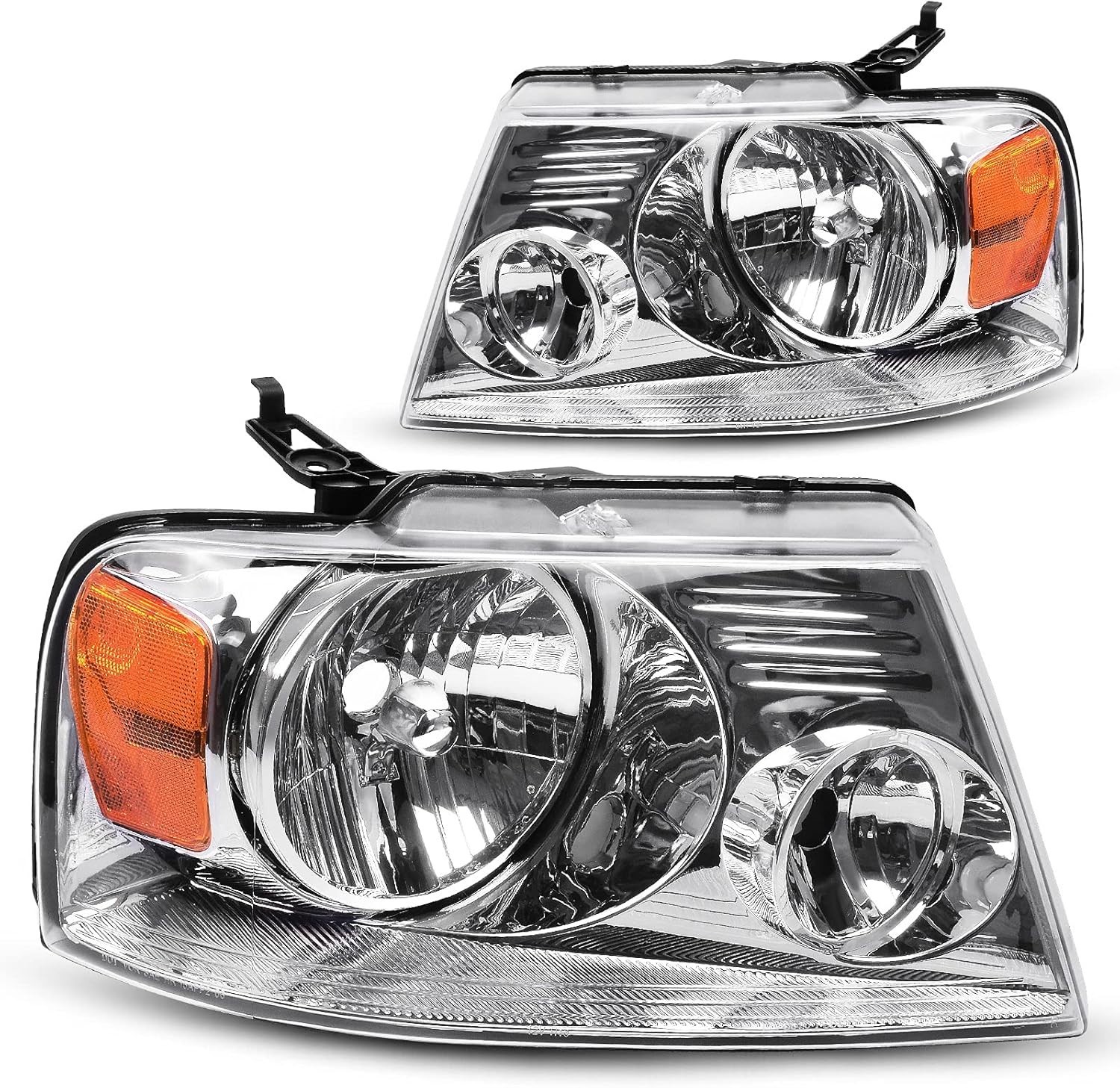 DWVO Headlight Assembly Compatible with 2004 2005 2006 2007 2008 Ford F150