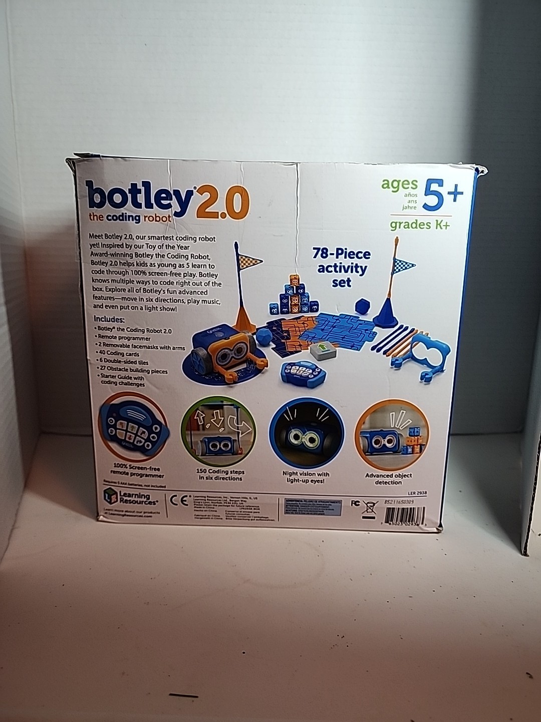 Botley 2.0 The Coding Robot 78 PcActivity Set & Action Challenge Accessory Set