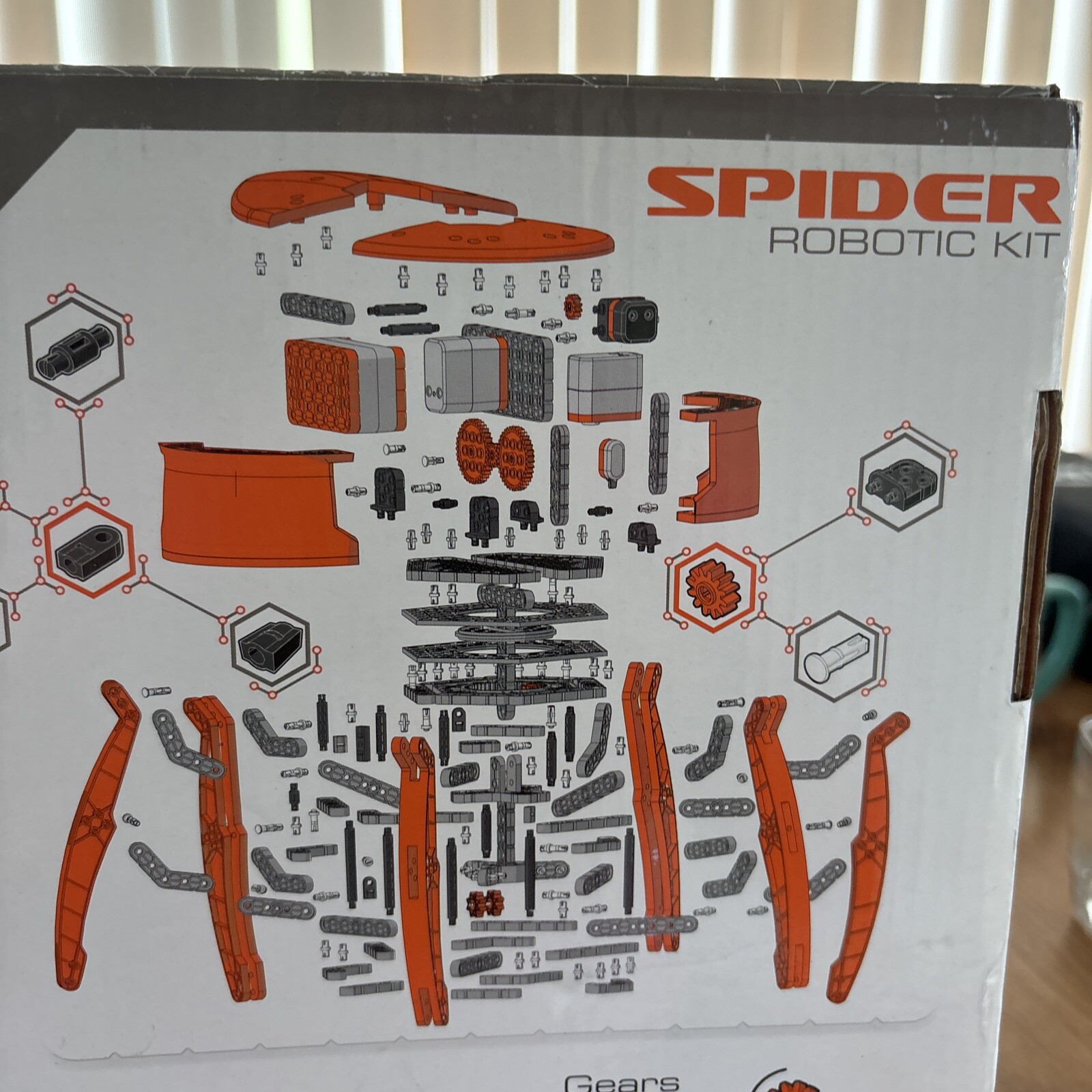 Vex Robotic Spider Construction Kit 350 Pieces