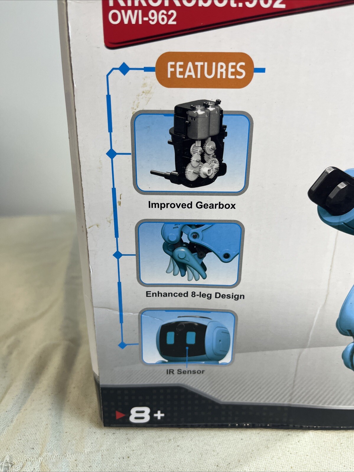 Kiko Robot 962 Do-It-Yourself Kit I/R n AI Technology Kids Educational Toy Model