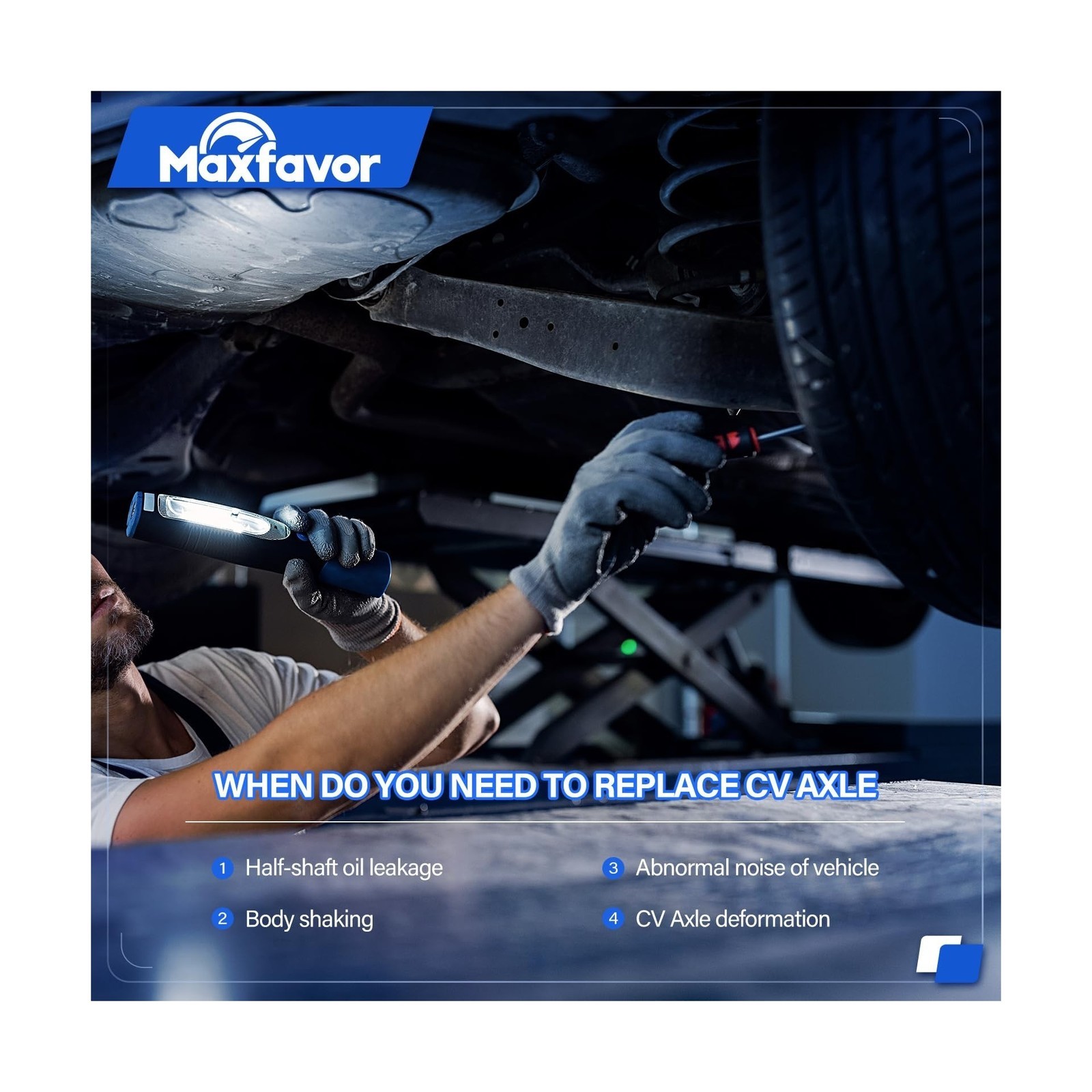 CV Axle Assembly – Fit For Nissan Rogue 2008-2015, AWD 2.5L, Set of 2