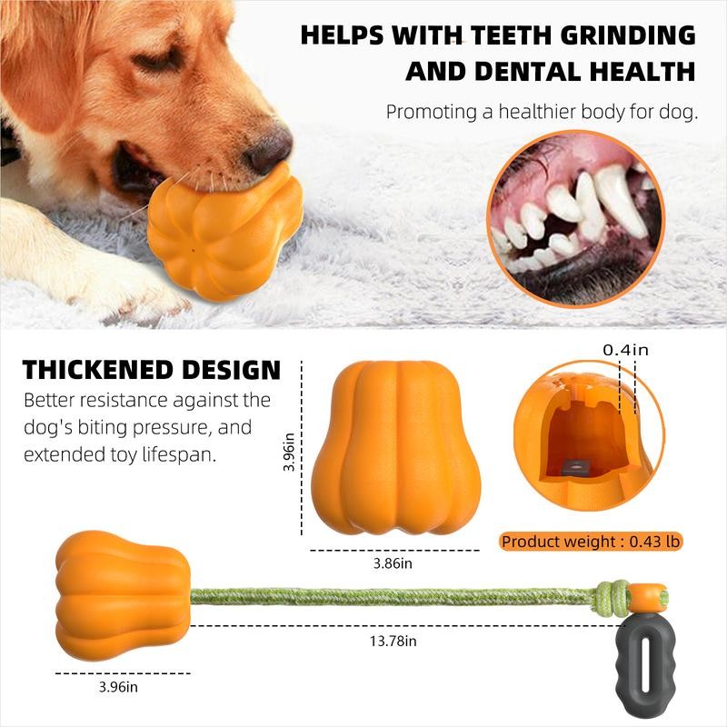PROKEl Dog Rope Fetch Exercise ToyforMedium Large Aggressive Chewers BreedDogsC