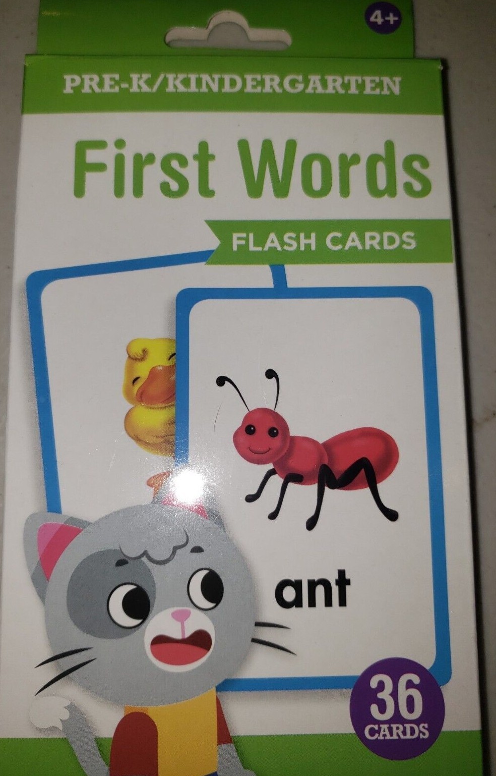 Flash Cards For Kids Toddlers Learning Educational Toys 4+ Year Olds