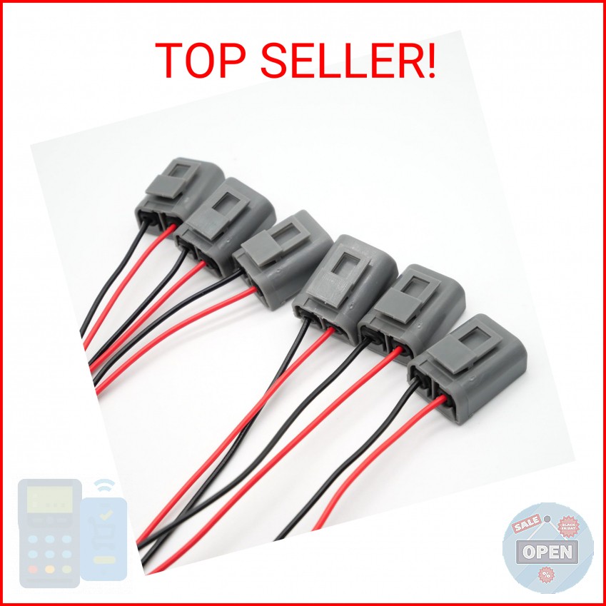 6X Ignition Coil Connector Harness 9144275 3523813 for Volvo 960 S90 V90 V40