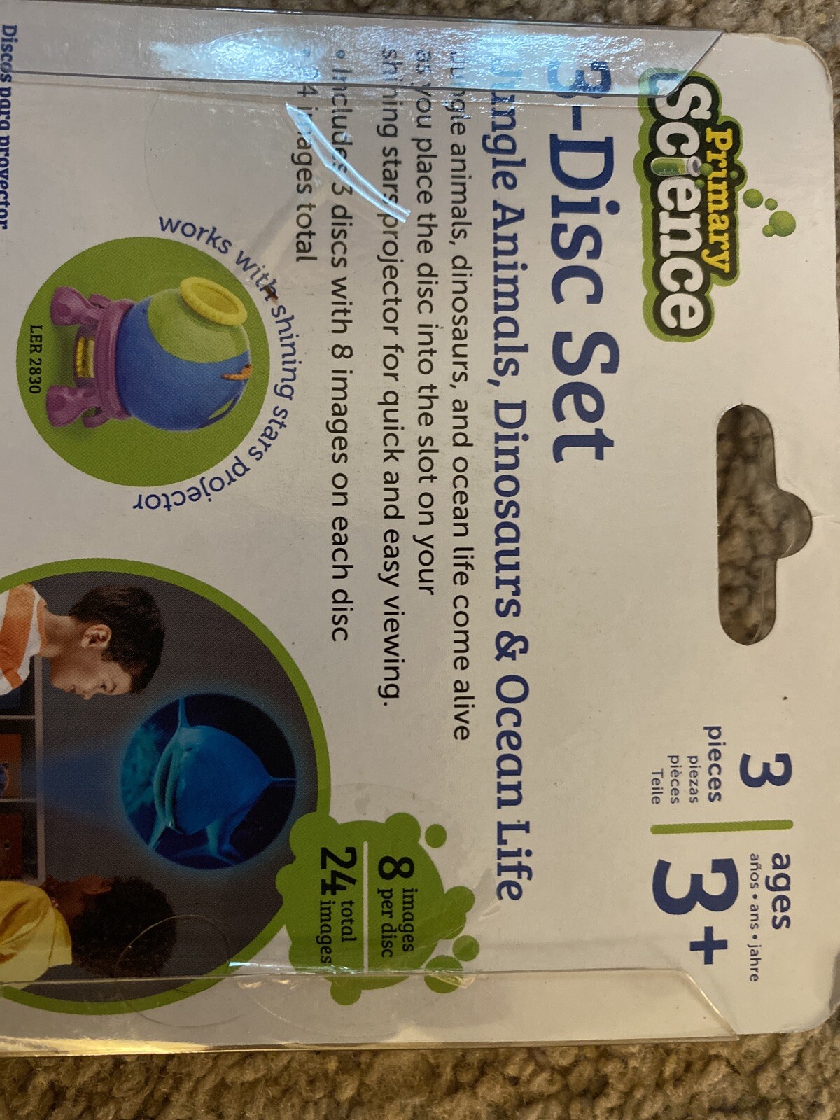 Primary Science 3-Disc Set, For Shining Stars Projector, P2830-DSC