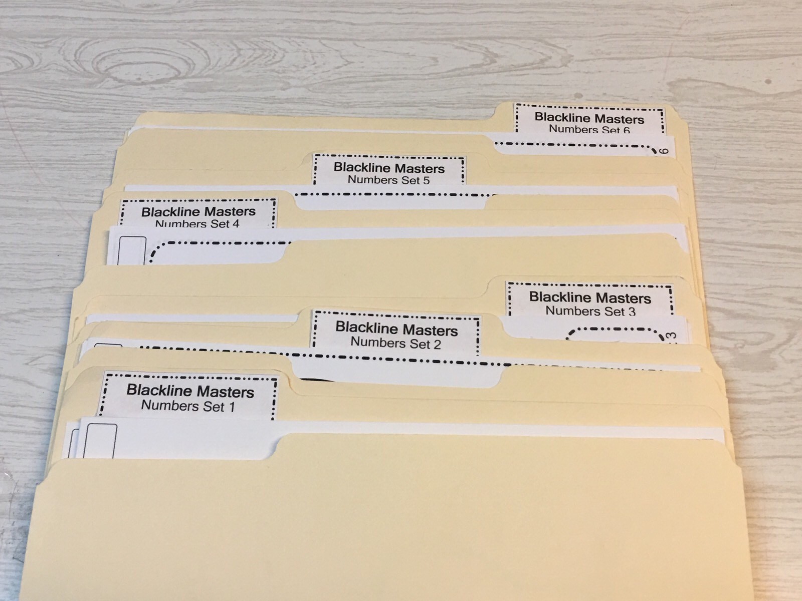Printed Worksheets Numbers – 6 Folders -Pre-K Kindergarten Resource 150+ Pgs