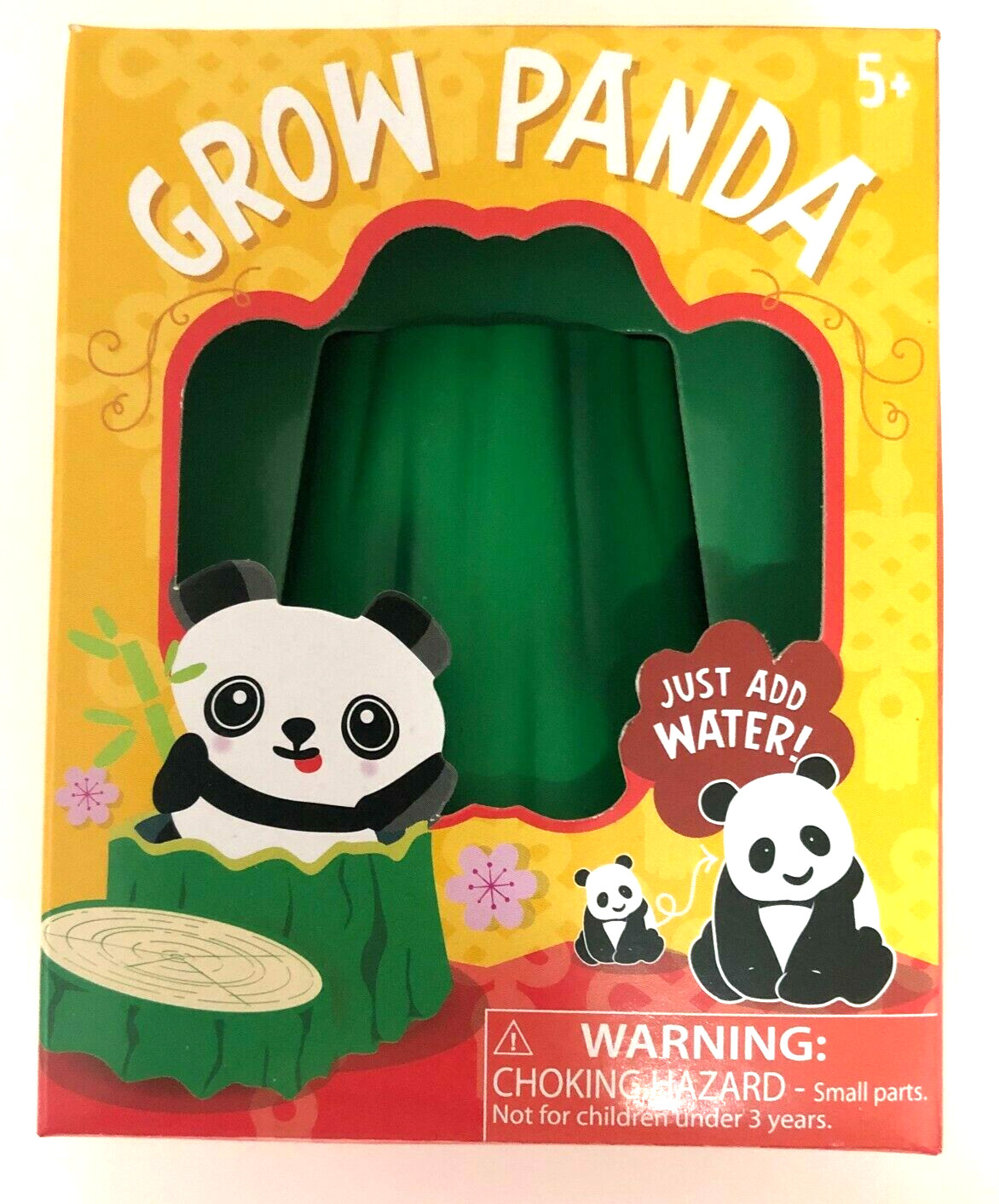 Toysmith GROW PANDA • Add Water, Watch it Hatch & Grow • 5+Yrs • Educational Fun