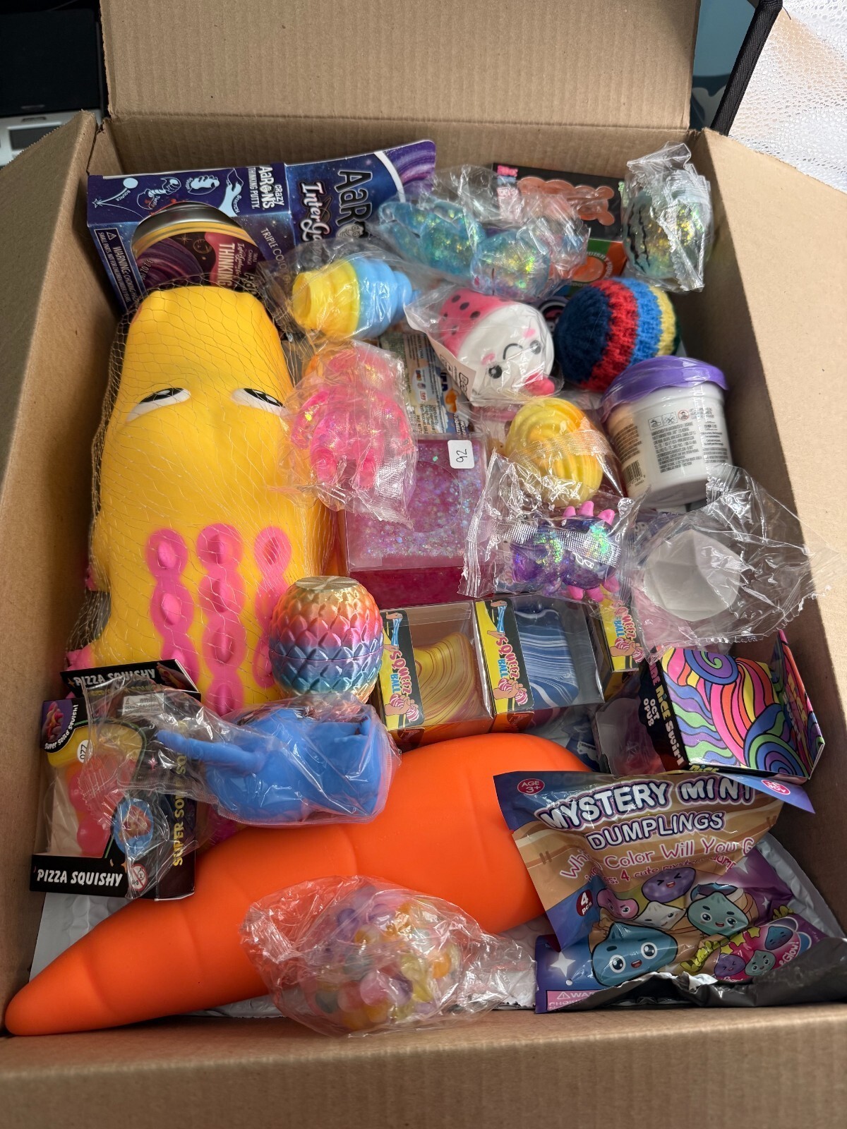 BUNDLE of Soft Squishy Sensory Fidget Stress Relief Toy. “RESELLER DEAL”.