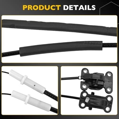 Left & Right Power Sliding Door Cable Kit W/O Motor Fit for Honda Odyssey