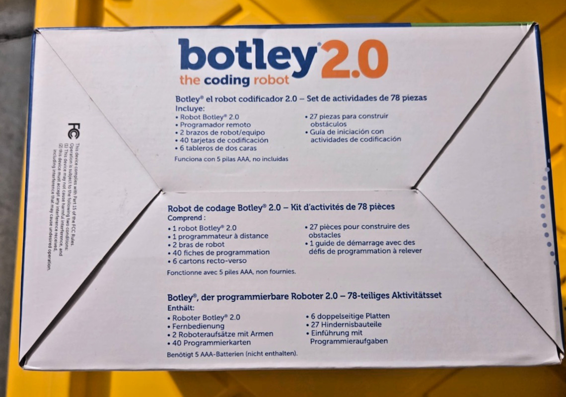 Learning Resources Botley The Coding Robot 2.0 Activity Set – 78 Pieces, Ages 5+