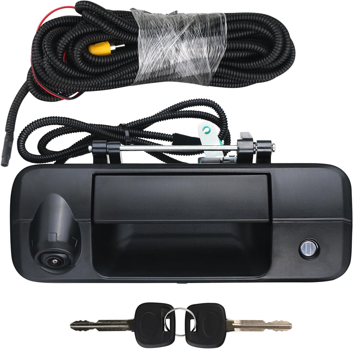Backup Camera Tailgate Handle Rear View Camera Liftgate Latch Handle with Key