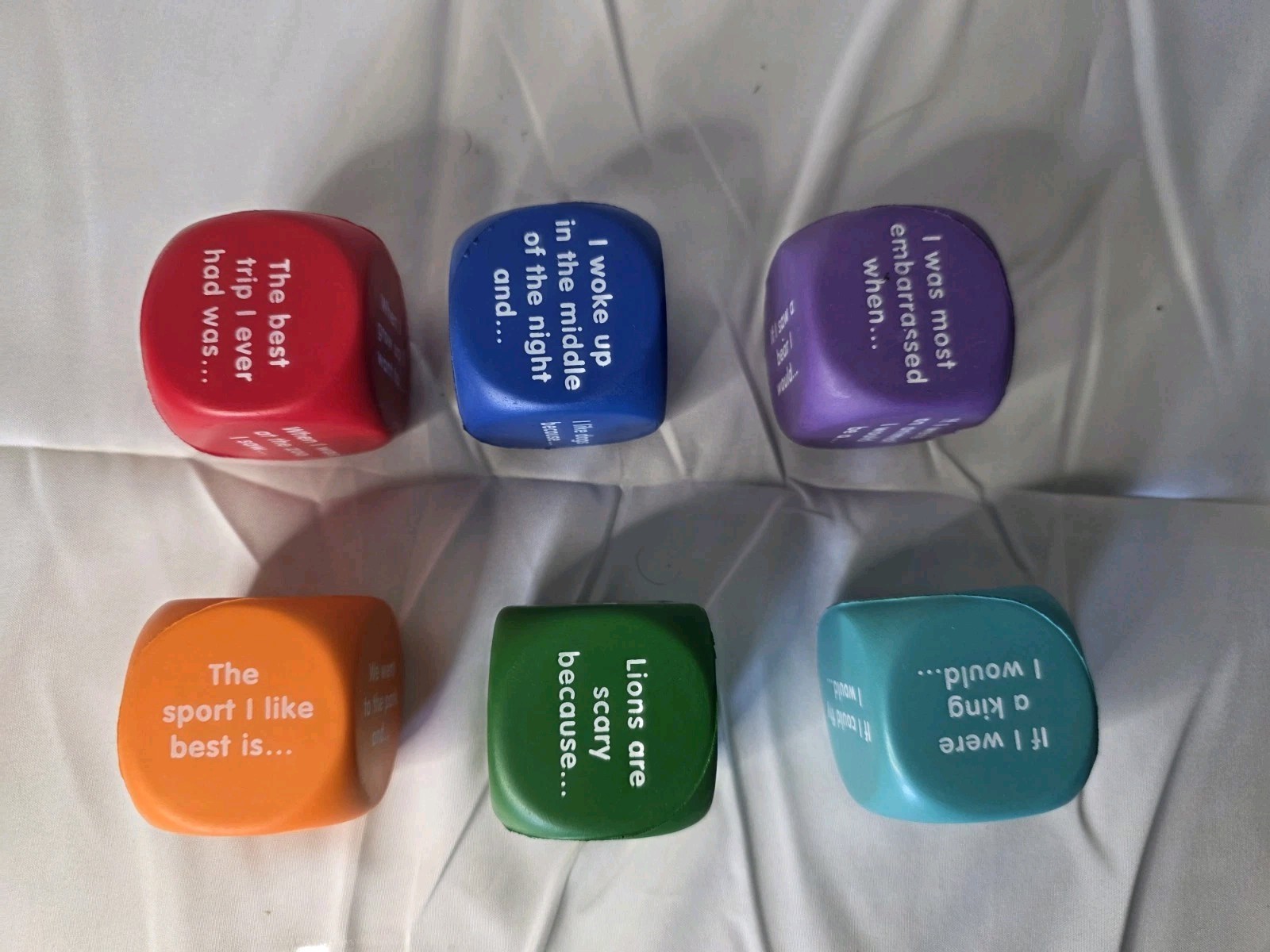Learning Resources Conversation Cubes Educational Dice Set Classroom Counseling