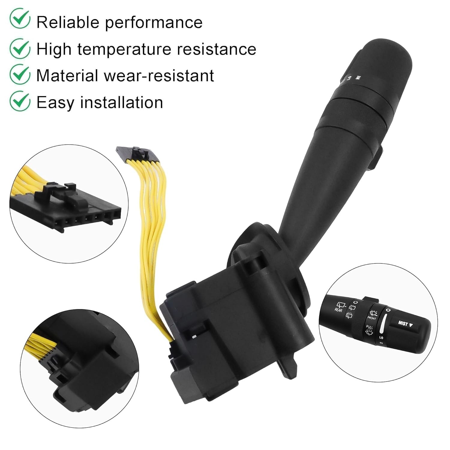 68003215AD Windshield Wiper Switch for Jeep Wrangler 2007-2017|Commander/Grand