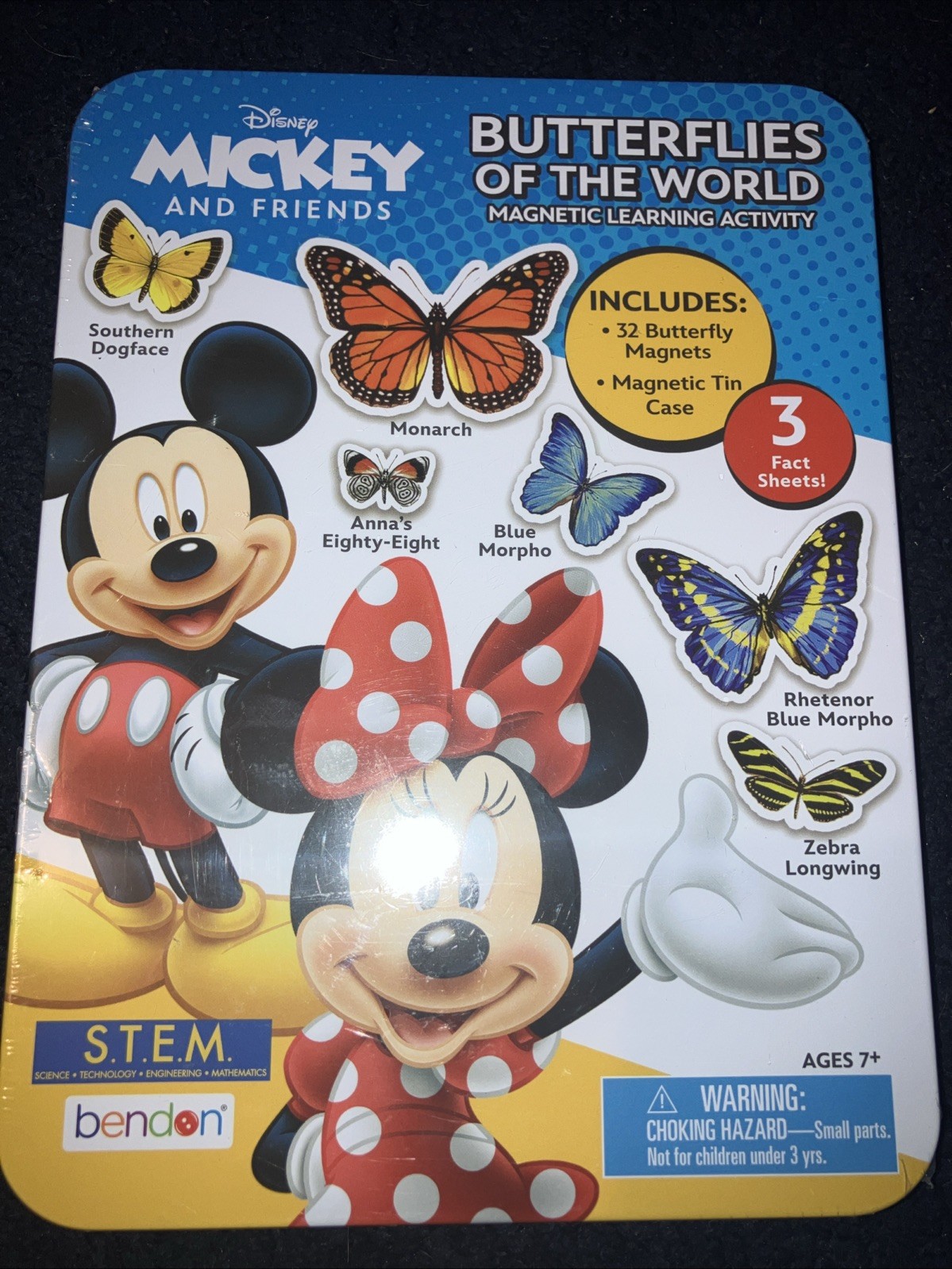 NEW Bendon Disney Butterflies Of The World Magnetic Learning Activity STEM