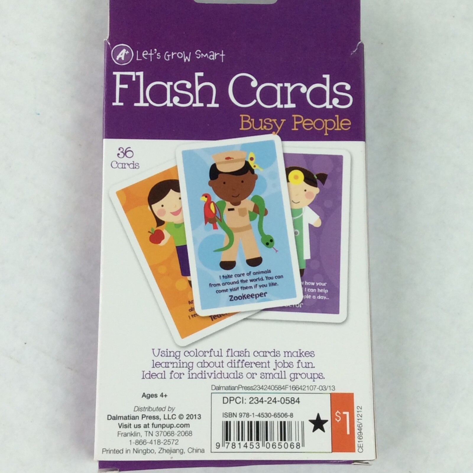 A+ Let’s Grow Smart Flash Cards Busy People