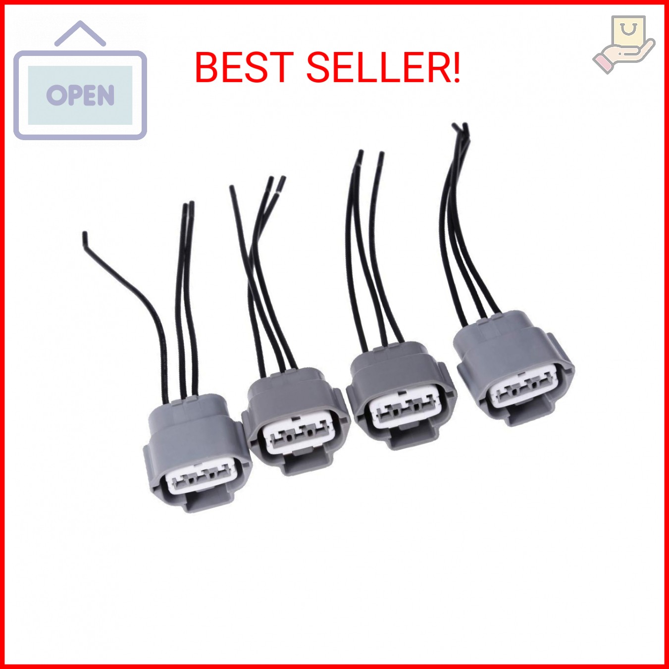 Ignition Coil Connector Plug Wiring Harness Pigtail Replacement for Nissan Altim