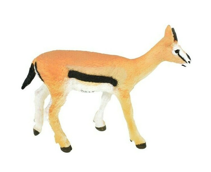 Gazelle, Thomson’s, Plastic Toy Animal, Kids Gift, Realistic Figure, 2″ M100