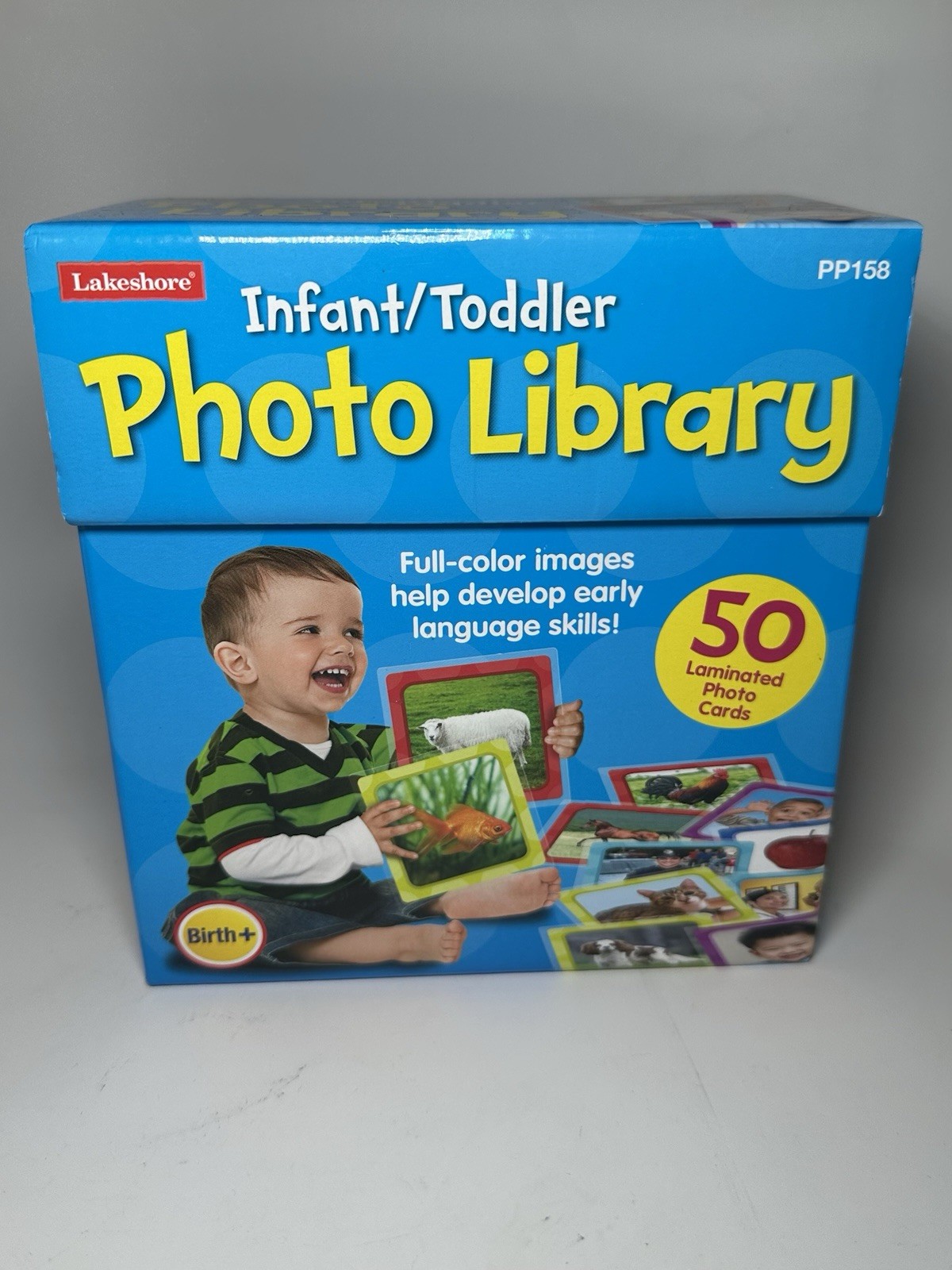 Lakeshore Infant/Toddler Photo Library – 50 Laminated Photo Cards