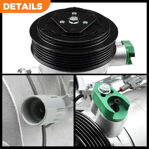 AC Compressor Compatible with Subaru Crosstrek 2016-2017 2.0L,Forester 2014-2018