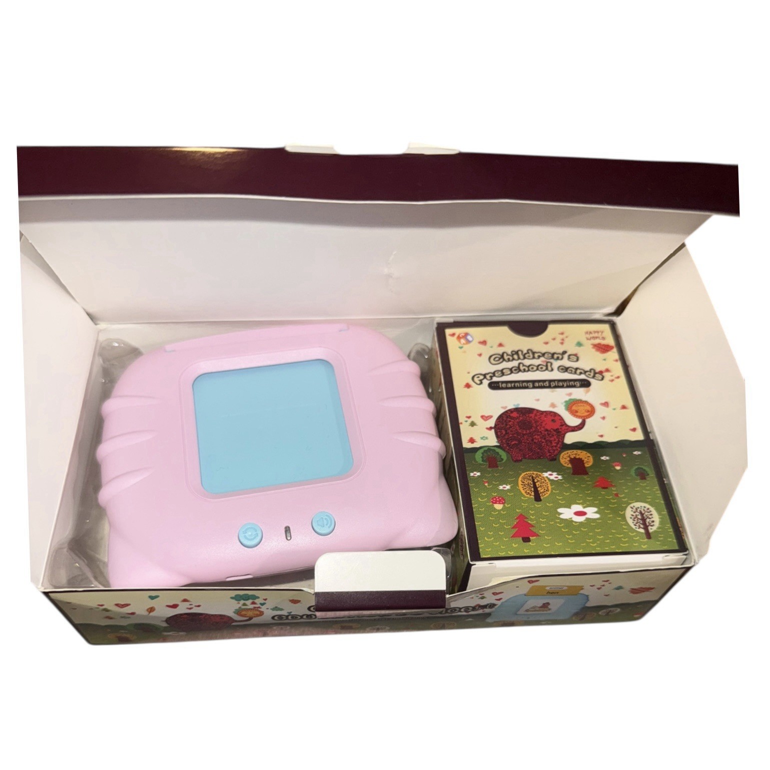 Happy World Card Early Education Device “Pink” Fully Develop Baby’s Imagination