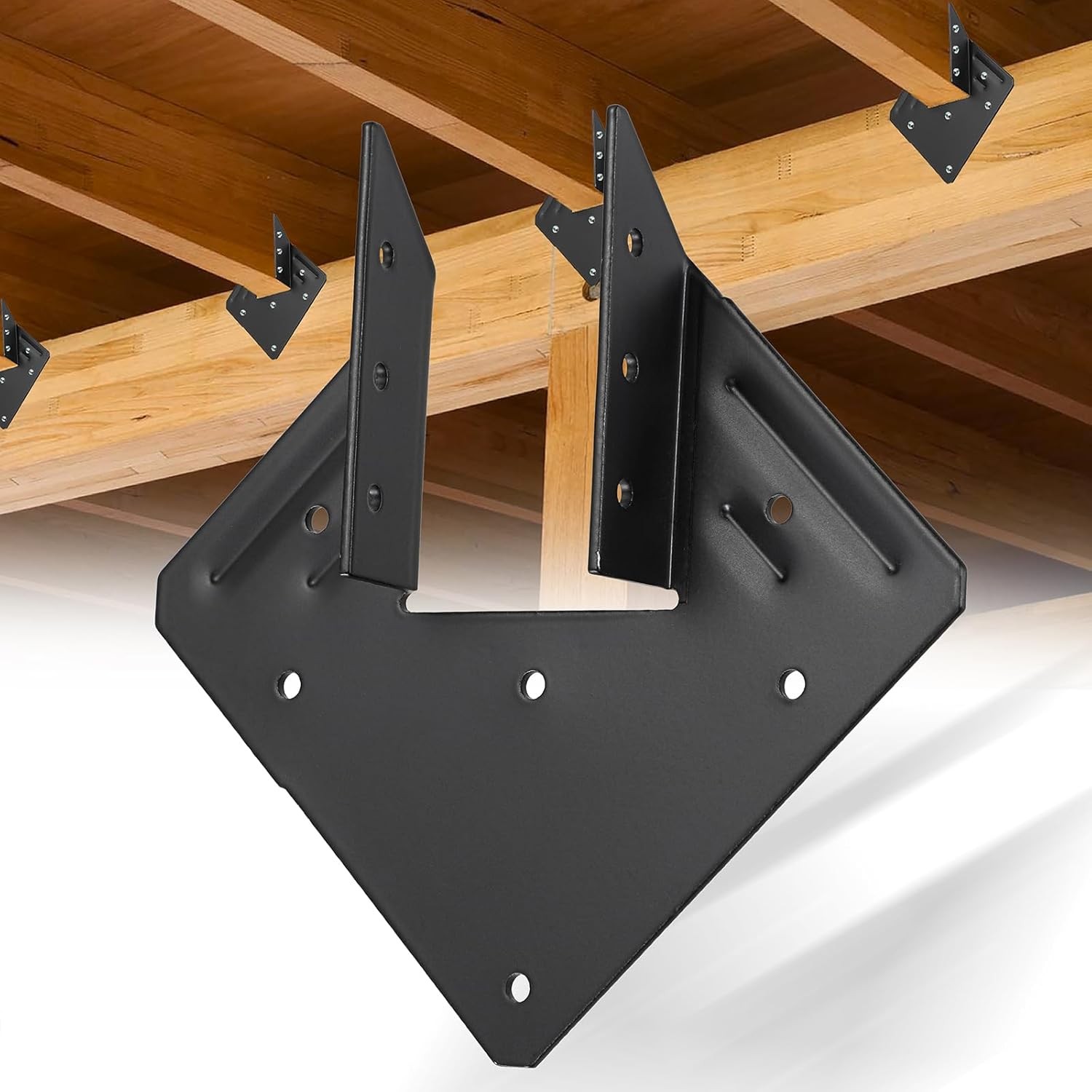 50 PCS Joist Hanger 2×6 13-Gauge Heavy Duty Hurricane Ties Hot Dip Galvanized
